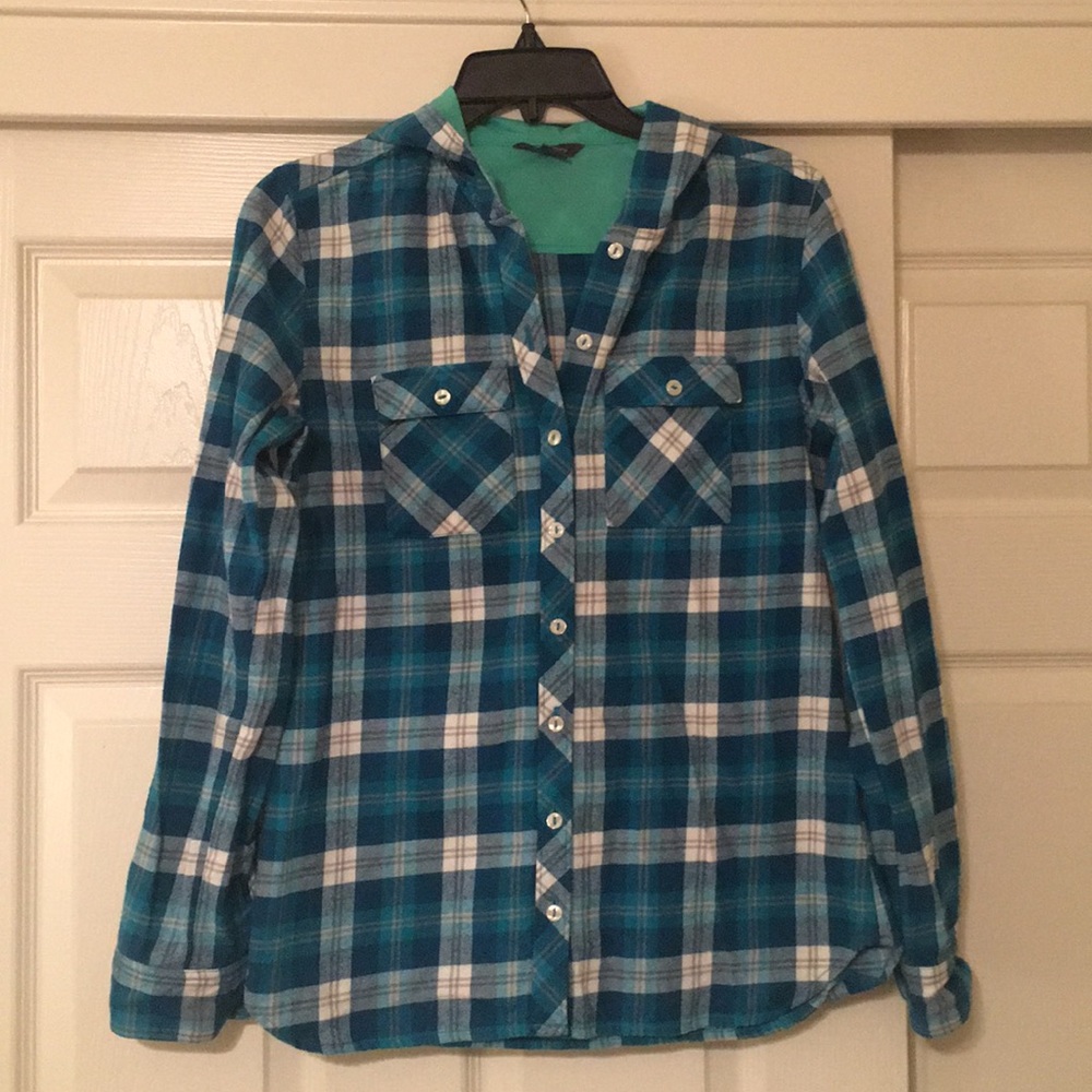 Eddie Bauer plaid shirt